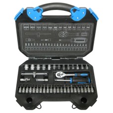 TALATools Socket & Accessory Set of 40 Metric 1/4in Drive