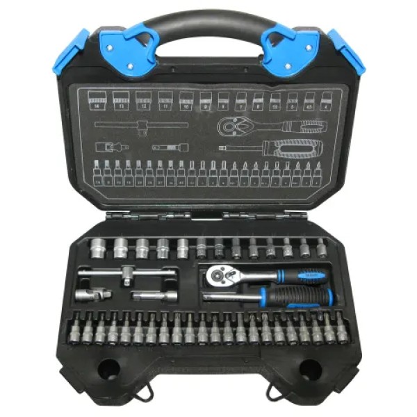 TALATools Socket & Accessory Set of 40 Metric 1/4in Drive TALATools Socket & Accessory Set of 40 Metric 1/4in Drive