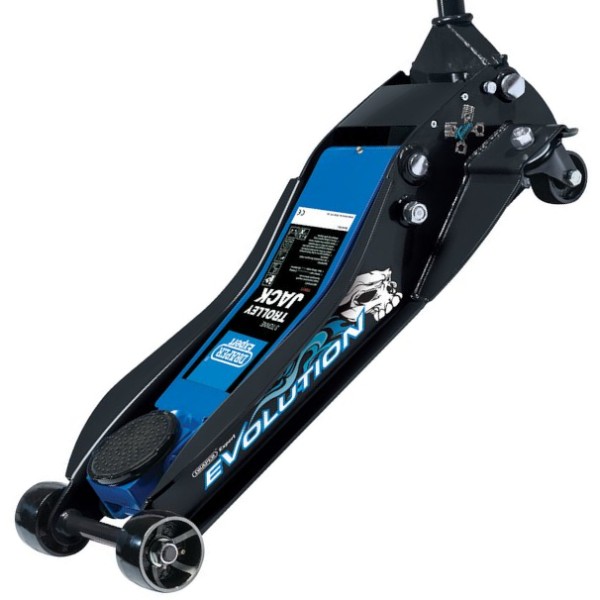 Draper EVOLUTION 3 Tonne Superior Trolley Jack 70811 TJ3-EVO Draper EVOLUTION 3 Tonne Superior Trolley Jack 70811 TJ3-EVO