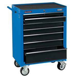 Draper Roller Tool Cabinet, 7 Drawer, 26", Blue (15040) Draper Roller Tool Cabinet, 7 Drawer, 26", Blue (15040)