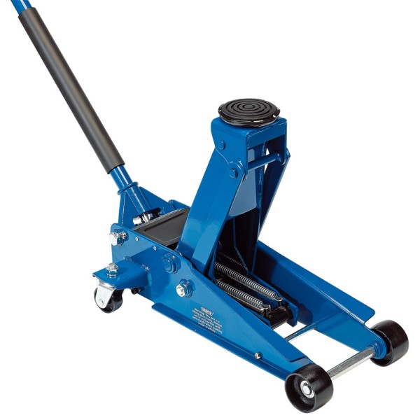 Draper Heavy Duty Trolley Jack with Twin Pistons (3 Tonne) Draper Heavy Duty Trolley Jack with Twin Pistons (3 Tonne)