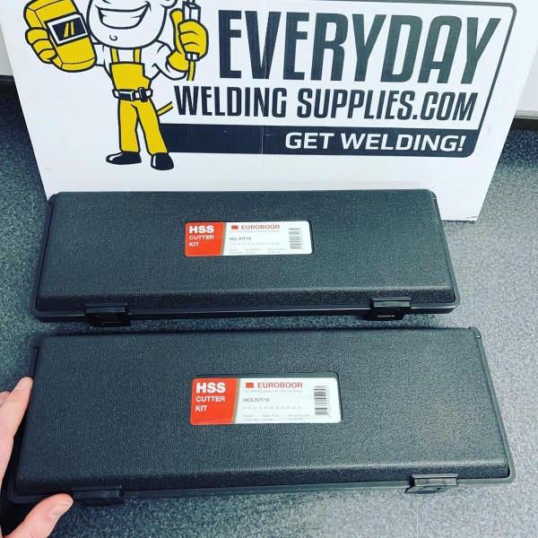 Euroboor HSS 10 Piece Cutter Set (Depth 55mm) (Long Series) Euroboor HSS 10 Piece Cutter Set (Depth 55mm) (Long Series)