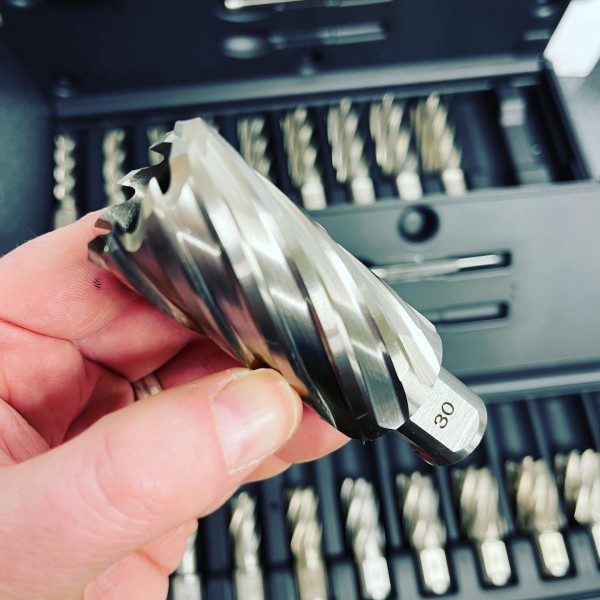 Euroboor HSS 10 Piece Cutter Set (Depth 55mm) (Long Series) Euroboor HSS 10 Piece Cutter Set (Depth 55mm) (Long Series)