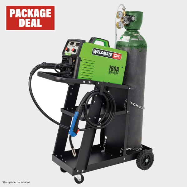 SIP Industrial WELDMATE® AUTOPLUS 180A MIG/ARC/TIG Welder - 05739 (CART PACKAGE DEAL) SIP Industrial WELDMATE® AUTOPLUS 180A MIG/ARC/TIG Welder - 05739 (CART PACKAGE DEAL)