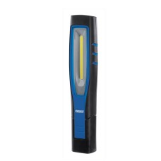 Draper COB/SMD LED Rechargeable Inspection Lamp, 7W, 700 Lumens, Blue, 1 x USB Cable Supplied (11758)