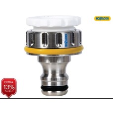 Hozelock 2041 Pro Metal Threaded Tap Connector 12.5 - 19mm (1/2 - 3/4in)