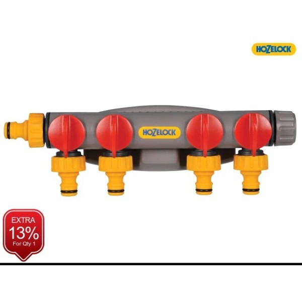 Hozelock 4-Way Tap Connector Hozelock 4-Way Tap Connector