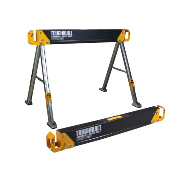 ToughBuilt C550-2 Sawhorse / Jobsite Table TWIN PACK (TB-C550) ToughBuilt C550-2 Sawhorse / Jobsite Table TWIN PACK (TB-C550)