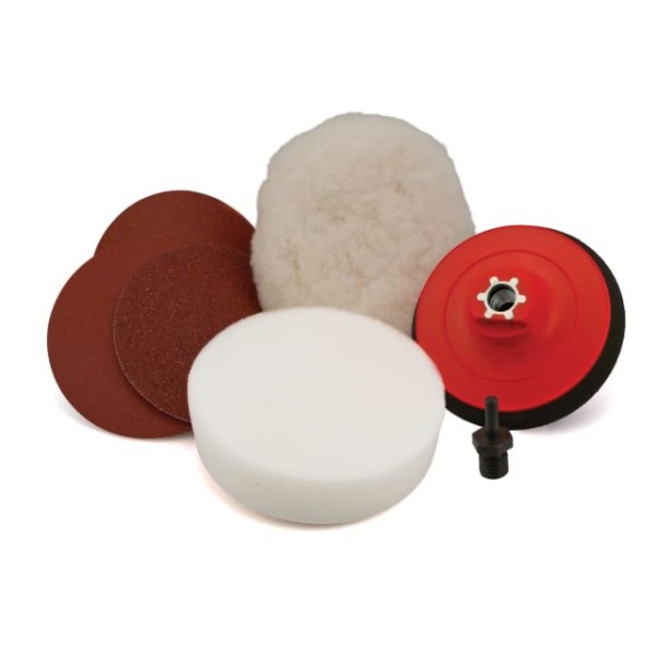 Flexipads Sanding & Polishing Kit M14 & 6mm GRIP Flexipads Sanding & Polishing Kit M14 & 6mm GRIP