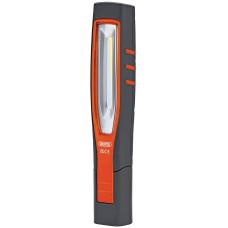 Draper COB/SMD LED Rechargeable Inspection Lamp, 7W, 700 Lumens, Orange, 1 x USB Cable Supplied (11761)