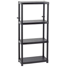 Draper 4 Tier Plastic Shelving Unit