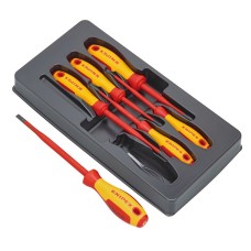 Draper Knipex 00 20 12 V02 VDE Insulated Slotted/Phillips® Screwdriver Set