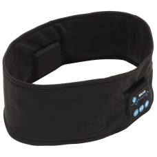 Draper Smart Wireless Rechargeable Headband with USB Charging Cable, Black, One Size (28340)