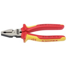 Draper Knipex VDE Fully InsulatedHigh Leverage Combination Pliers (180mm)