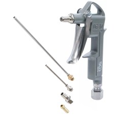BGS Technic Air Blow Gun | Aluminium Pressure Die Casting | with 3 Nozzles