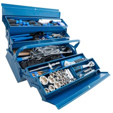 BGS Technic 137pc Metal Tool Box Set 530mm - Professional Mechanics Tool Kit (3340)