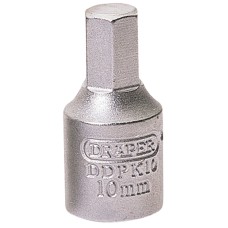 Draper EXPERT 10mm Hexagon 3/8 Square Drive Drain Plug Key