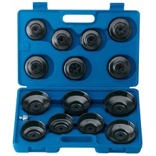 Draper EXPERT 3/8" Sq. Dr. Oil Filter Cup Socket Set (15 piece)