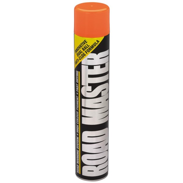 Draper Line Marker Spray Paint, 750ml, Orange (41912) - BOX OF 12 Draper Line Marker Spray Paint, 750ml, Orange (41912) - BOX OF 12