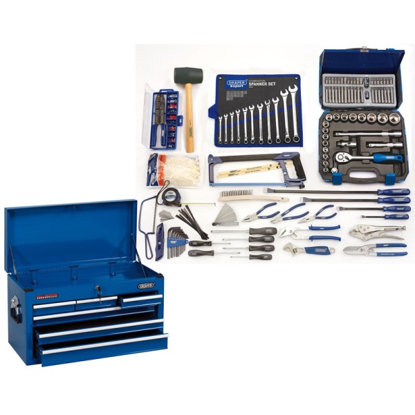 Draper 245 Piece Workshop Tool Chest Kit (A) Draper 245 Piece Workshop Tool Chest Kit (A)