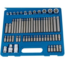 Draper EXPERT Mechanic's Bit Set Comprising of Draper TX-STAR® and Hexagon Bits (61 Piece)