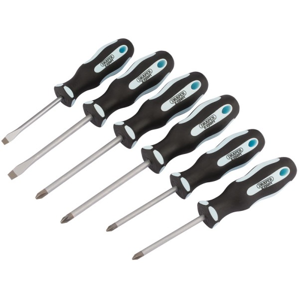 Draper EXPERT Soft Grip Screwdriver Set (6 Piece) Draper EXPERT Soft Grip Screwdriver Set (6 Piece)
