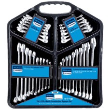 TALATools Metric/Imperial Combination Spanner Set, 32 Piece