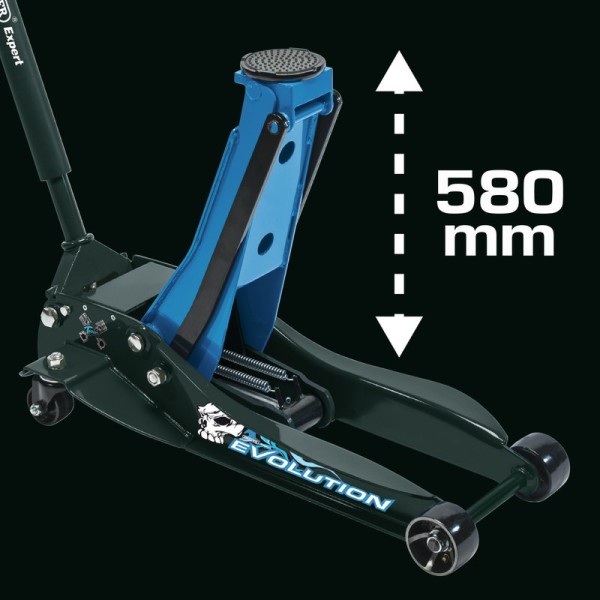 Draper EVOLUTION 3 Tonne Superior Trolley Jack 70811 TJ3-EVO Draper EVOLUTION 3 Tonne Superior Trolley Jack 70811 TJ3-EVO