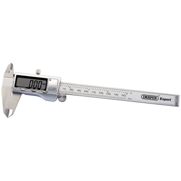 Draper EXPERT Dual Reading Digital Vernier Caliper (150mm) Draper EXPERT Dual Reading Digital Vernier Caliper (150mm)