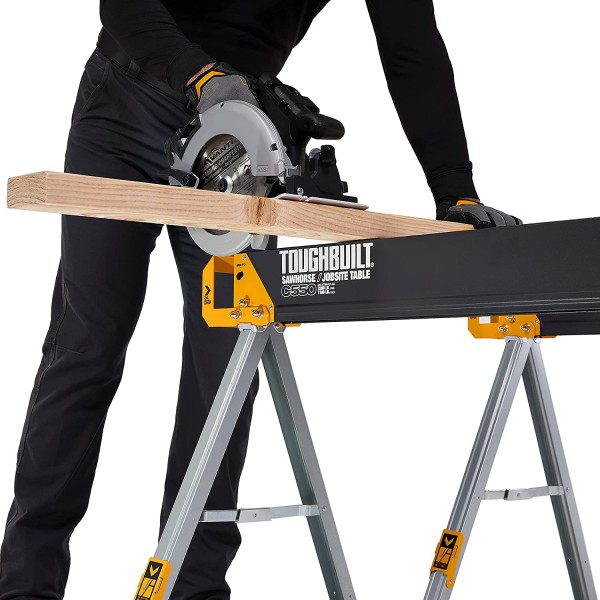 ToughBuilt C550-2 Sawhorse / Jobsite Table TWIN PACK (TB-C550) ToughBuilt C550-2 Sawhorse / Jobsite Table TWIN PACK (TB-C550)