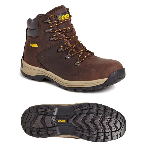 Apache AP315CM Safety Work Boot Brown Apache AP315CM Safety Work Boot Brown