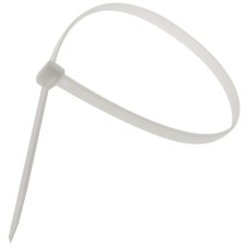 Faithfull Heavy-Duty Cable Ties White 1200mm x 9mm Pack of 10 Faithfull Heavy-Duty Cable Ties White 1200mm x 9mm Pack of 10