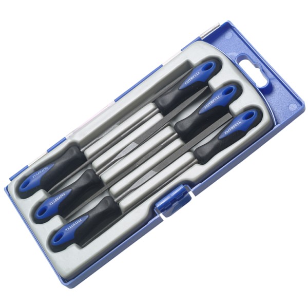 Faithfull Precision Needle File Set, 6 Piece Faithfull Precision Needle File Set, 6 Piece