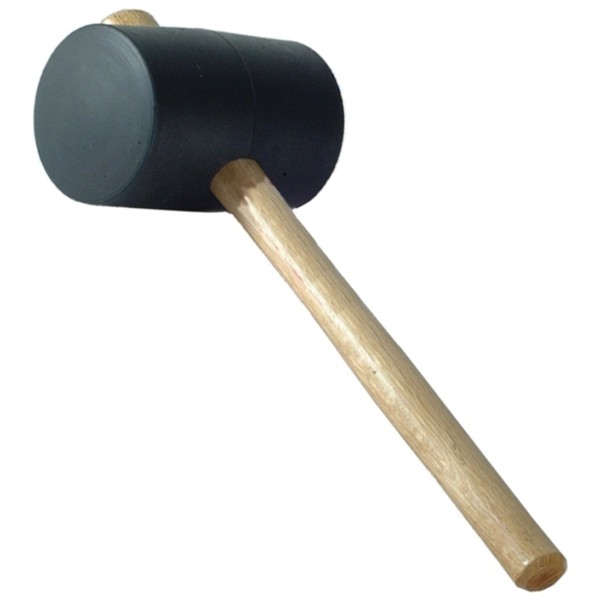 Faithfull Rubber Mallet - Black 567g (20oz) Faithfull Rubber Mallet - Black 567g (20oz)
