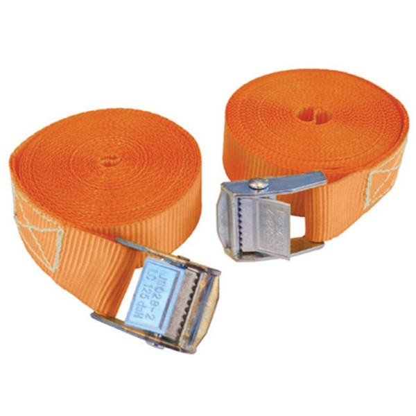 Faithfull Cam Style Tie-Downs 25mm x 5m 2 Piece Faithfull Cam Style Tie-Downs 25mm x 5m 2 Piece