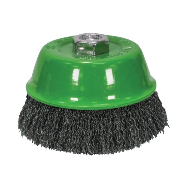 Faithfull Wire Cup Brush 100mm x M14 x 2 Stainless Steel 0.30mm Faithfull Wire Cup Brush 100mm x M14 x 2 Stainless Steel 0.30mm