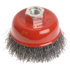 Faithfull Wire Cup Brush 125mm x M14 x 2 0.30mm