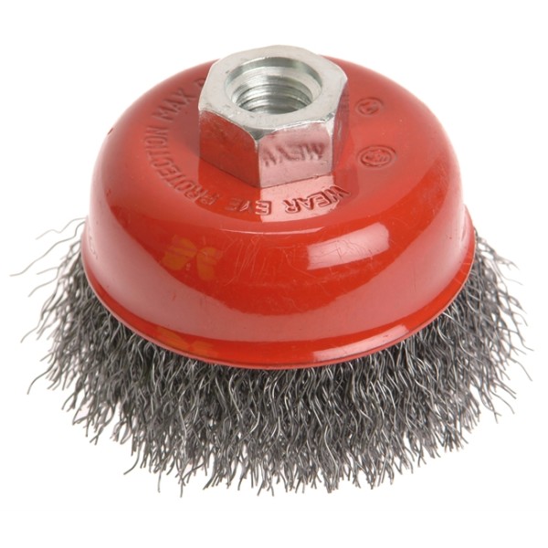 Faithfull Wire Cup Brush 80mm x M14 x 2 0.30mm Faithfull Wire Cup Brush 80mm x M14 x 2 0.30mm