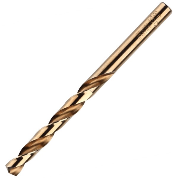 Irwin HSS Cobalt Drill Bit 8.0mm OL:117mm WL:75mm Irwin HSS Cobalt Drill Bit 8.0mm OL:117mm WL:75mm