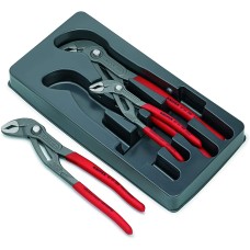 Knipex Cobra Waterpump Pliers 3 Piece Set (180mm, 250mm and 300mm)