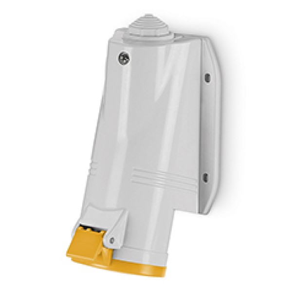 SCAME Industrial Grade 16A Surface-Mountable Socket 110V 3 Pin SCAME Industrial Grade 16A Surface-Mountable Socket 110V 3 Pin