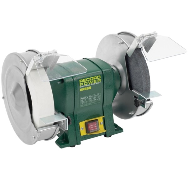 Record Power RSBG8 200mm (8in) Bench Grinder 400W 240V Record Power RSBG8 200mm (8in) Bench Grinder 400W 240V