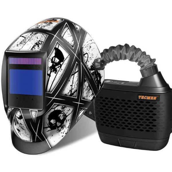 Tecmen® PAPR Air Fed Welding System - Graffiti ADF800S Tecmen® PAPR Air Fed Welding System - Graffiti ADF800S