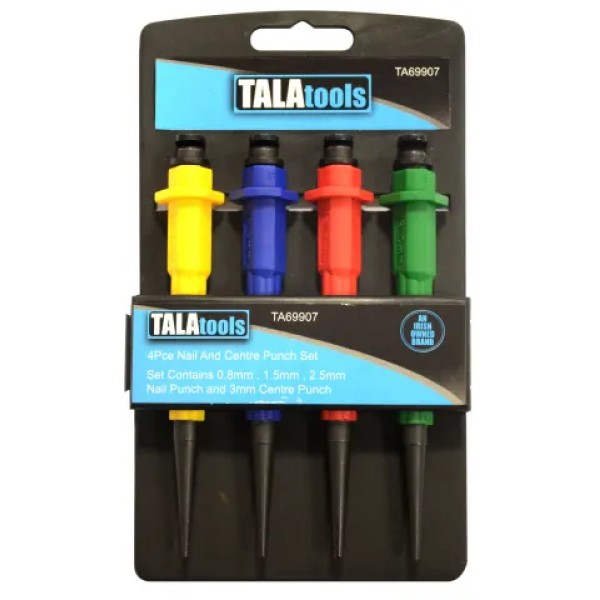 TALATools Nail & Centre Punch Set, 4 Piece TALATools Nail & Centre Punch Set, 4 Piece
