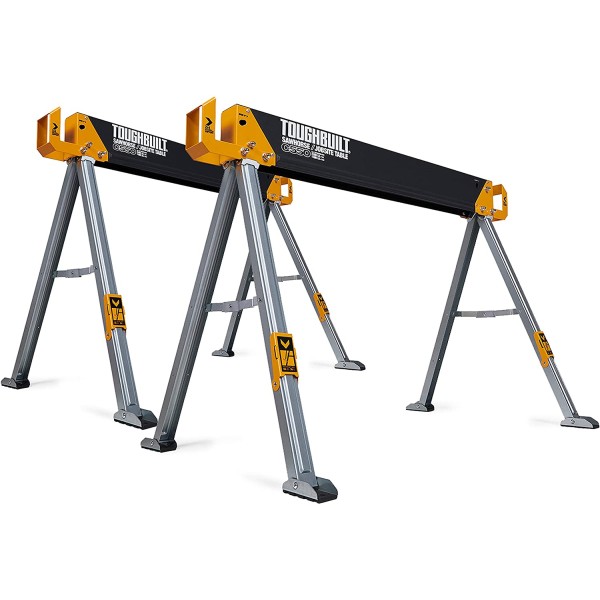 ToughBuilt C550-2 Sawhorse / Jobsite Table TWIN PACK (TB-C550) ToughBuilt C550-2 Sawhorse / Jobsite Table TWIN PACK (TB-C550)