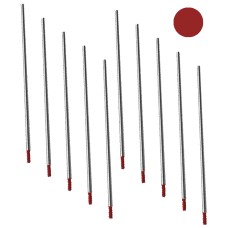 1.2mm X 150mm -  2% Thoriated Red Pack Of 10