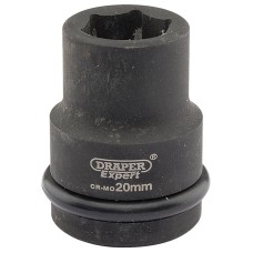 Draper EXPERT 20mm 3/4" Square Drive Hi-Torq® 6 Point Impact Socket