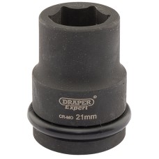 Draper EXPERT 21mm 3/4" Square Drive Hi-Torq® 6 Point Impact Socket