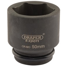 Draper EXPERT 50mm 3/4" Square Drive Hi-Torq® 6 Point Impact Socket