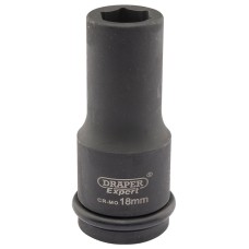 Draper EXPERT 18mm 3/4" Square Drive Hi-Torq® 6 Point Deep Impact Socket